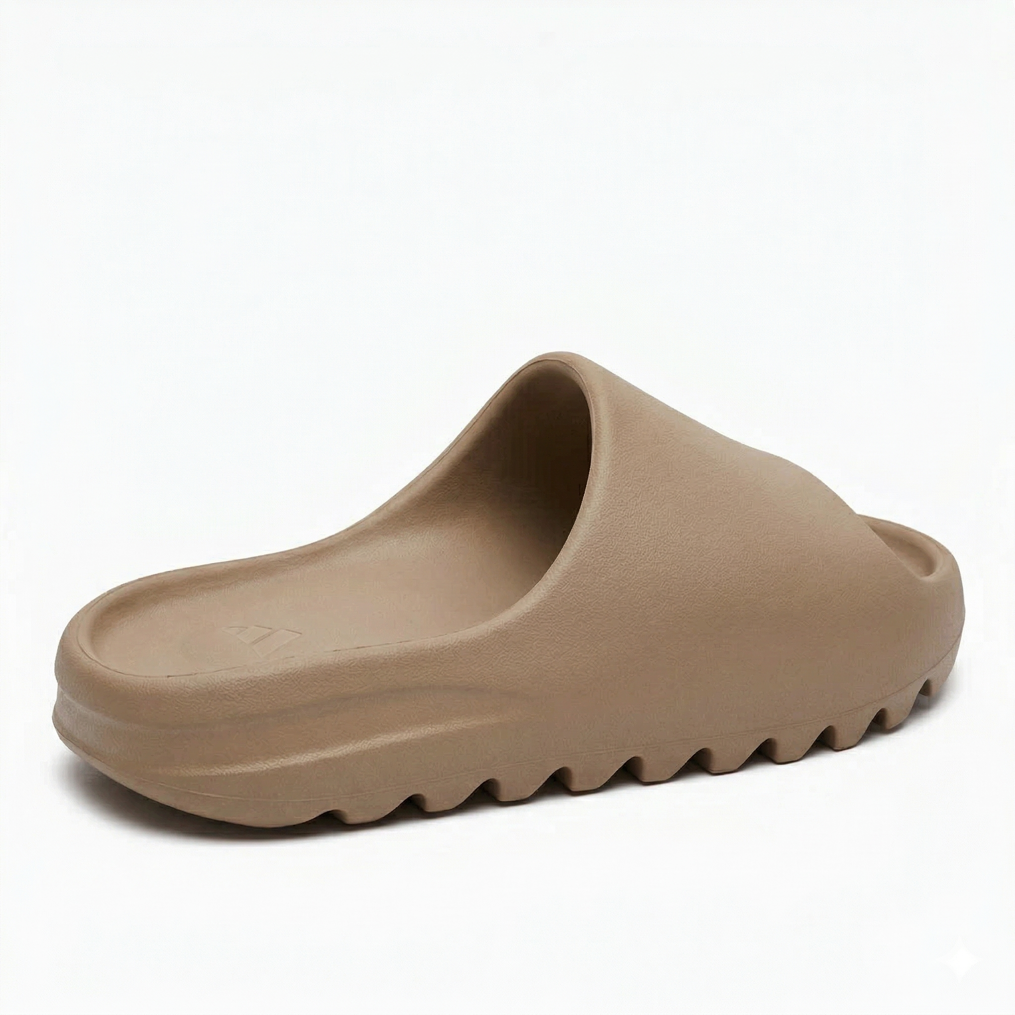 Matte Brown EVA Foam Open Toe Slides (Copy)